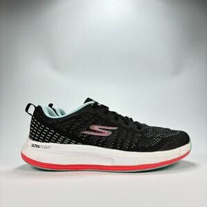Skechers GOrun Pulse Ultimate Best Black Running Shoes 128101 Women’s Size 7